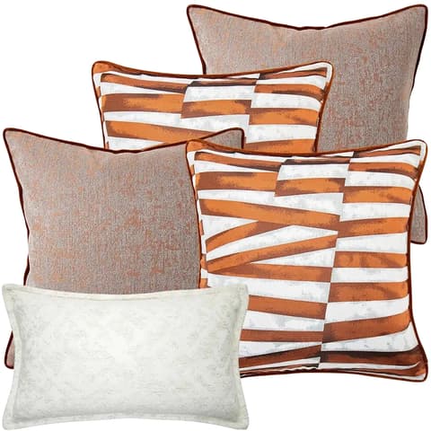 Topaz Bundle bundle - indoor in orange, white and red, shown in a product front view as image 1