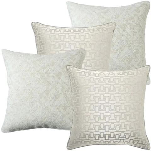 Nadia Bundle bundle - indoor in white, beige and silver, shown in a product front view as image 1