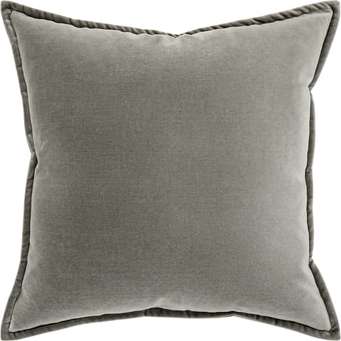 Alessandra Laurent cushion in grey, shown in a product front view as image 1