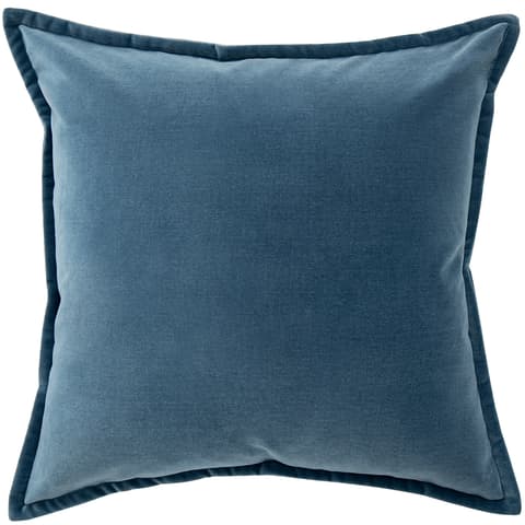 Alessandra Sky cushion in blue, shown in a product front view as image 1