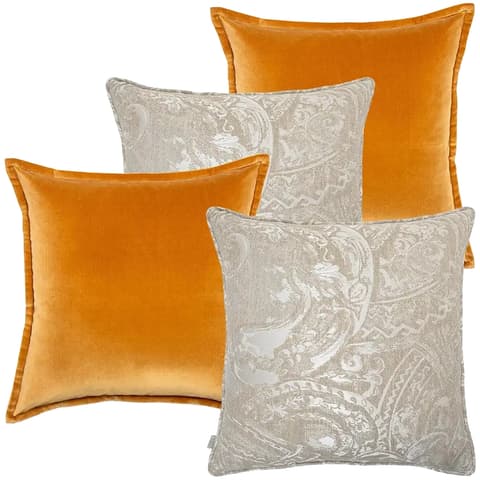 Amiya Bundle bundle - indoor in orange, beige and silver, shown in a product front view as image 1