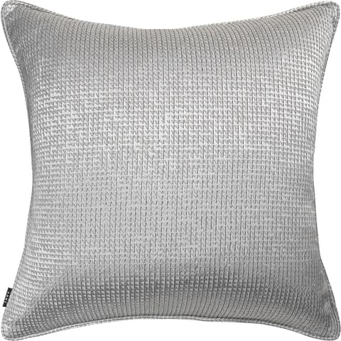 Benjamin Laurent cushion in silver and black, shown in a product front view as image 1