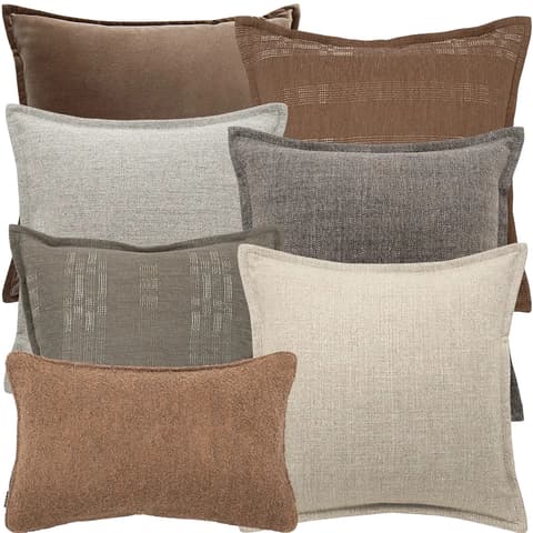 Bretty Bundle bundle - indoor in brown, charcoal, taupe and beige, shown in a product front view as image 1