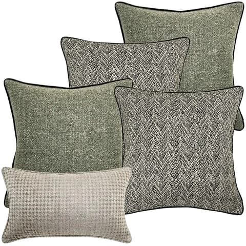 Constantine Bundle bundle - indoor in brown, black, green and silver, shown in a product front view as image 1