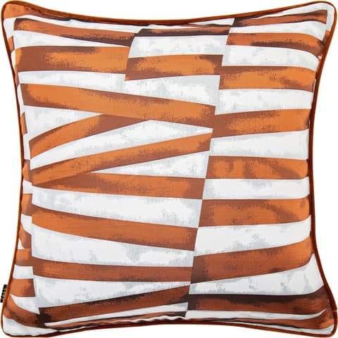 Carlie Hodler single - indoor in orange and white, shown in a product front view as image 1