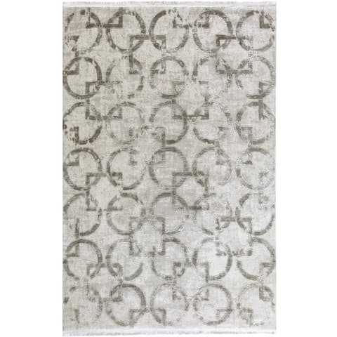Cooper Dune carpets in grey and silver, shown in a product top view as image 1