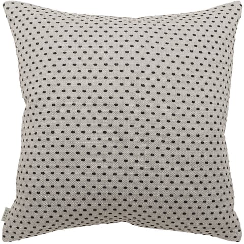 Dotty Steele cushion in grey, shown in a product front view as image 1