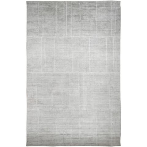 Elliot Ashton carpets in grey and silver, shown in a product top view as image 1