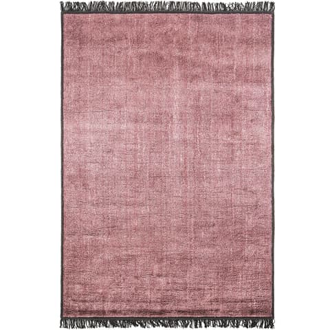 Elyse Rosso carpets in pink, shown in a product top view as image 1