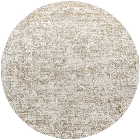 Finley Rust carpets in beige, shown in a product top view as image 1