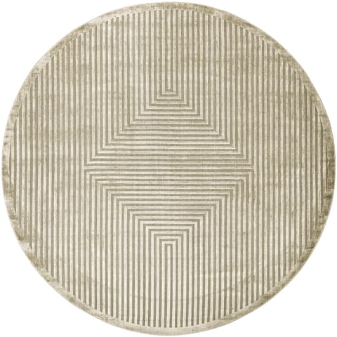 Harf Noon Sandy carpets in beige and ivory, shown in a product top view as image 1
