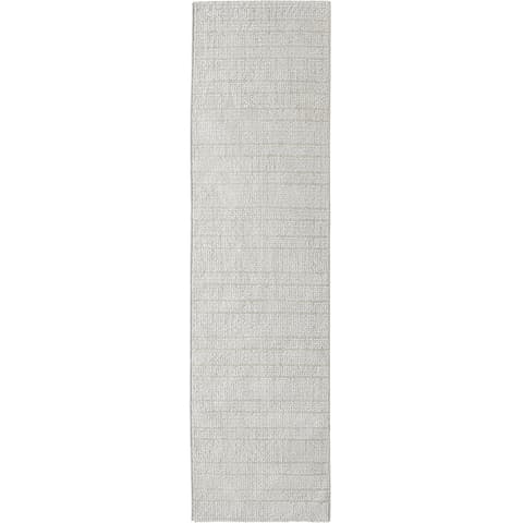 Henry Bianca carpets in ivory and pearl, shown in a product top view as image 1