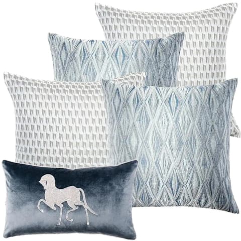 Edwin Bundle bundle - indoor in blue, silver and white, shown in a product front view as image 1