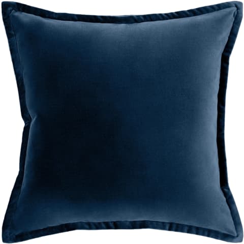 Alessandra Canova cushion in royal blue and blue, shown in a product front view as image 1