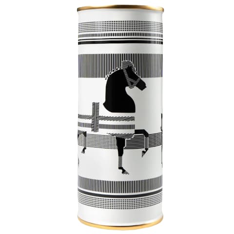 Aurora Arneson vases in white and black, shown in a product front view as image 1