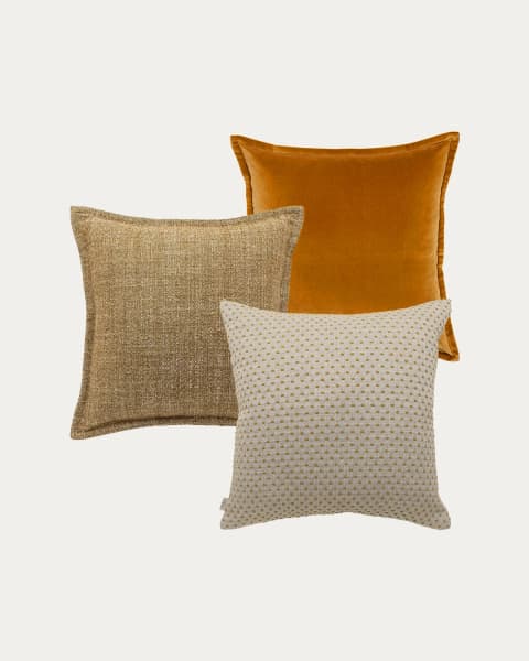 Jolvin Bundle bundle - indoor in orange and beige, shown in a product front view as image 1