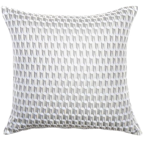 Paul Canova cushion in grey, shown in a product front view as image 1