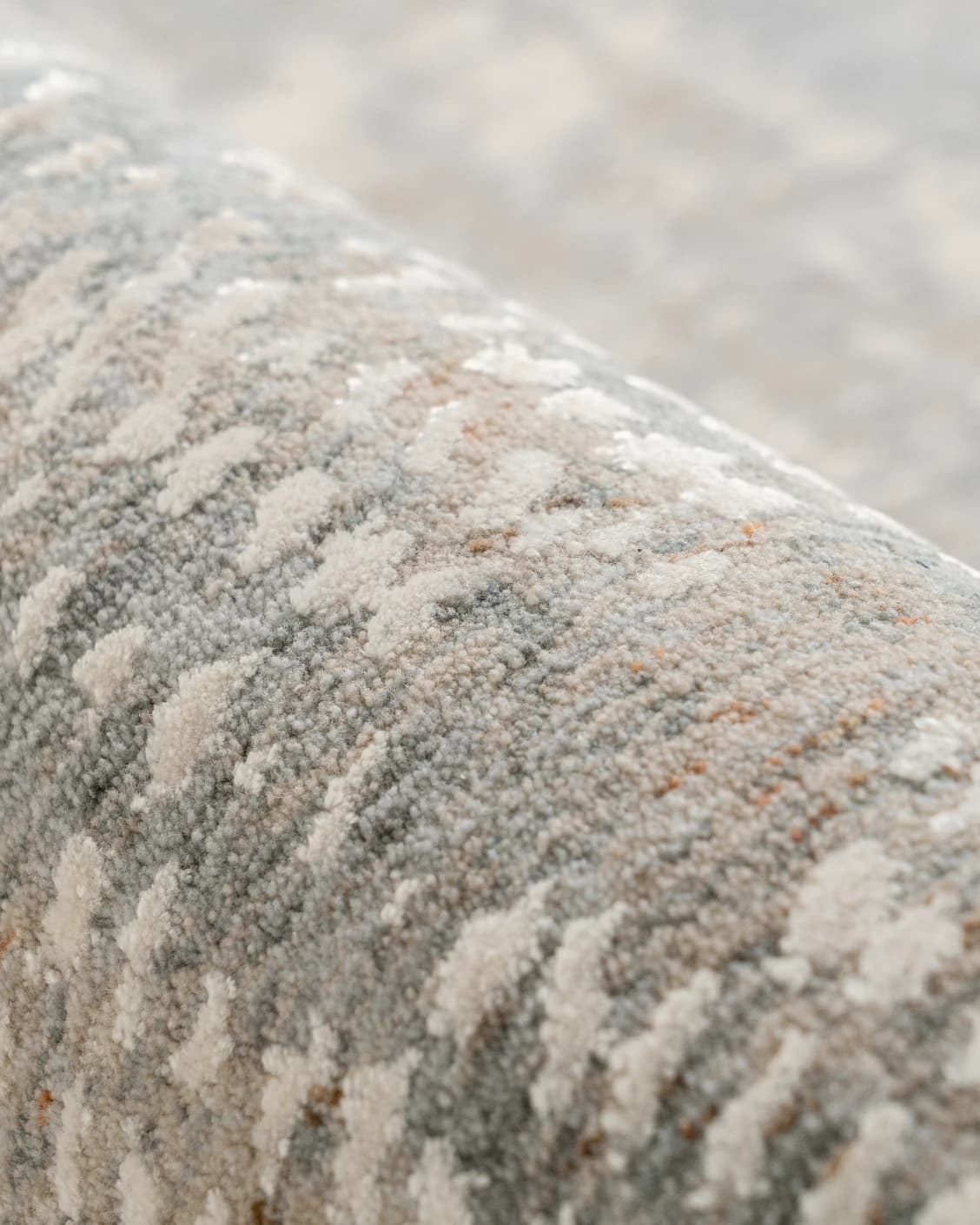 Savanna Sandy carpet in beige and rust, shown in a product as image 13
