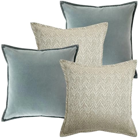 Jastine Bundle bundle - indoor in blue and beige, shown in a product front view as image 1