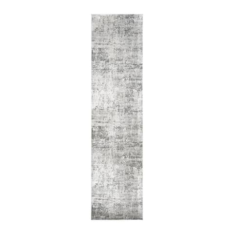 Jay Ashton carpets in grey, shown in a product top view as image 1