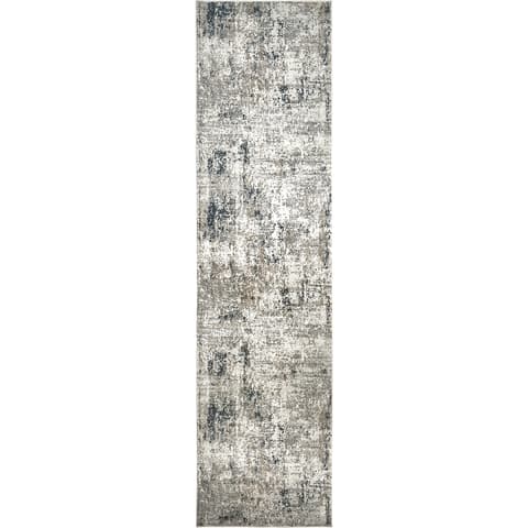 Jay Haywoods carpets in grey, shown in a product top view as image 1
