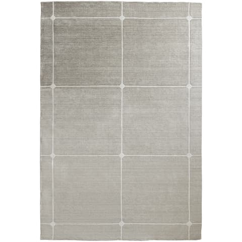 Justin Dune carpets in grey, shown in a product top view as image 1