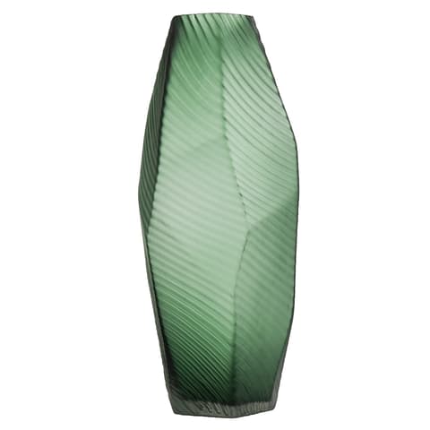 Keira Storms vases in green, shown in a product front view as image 1