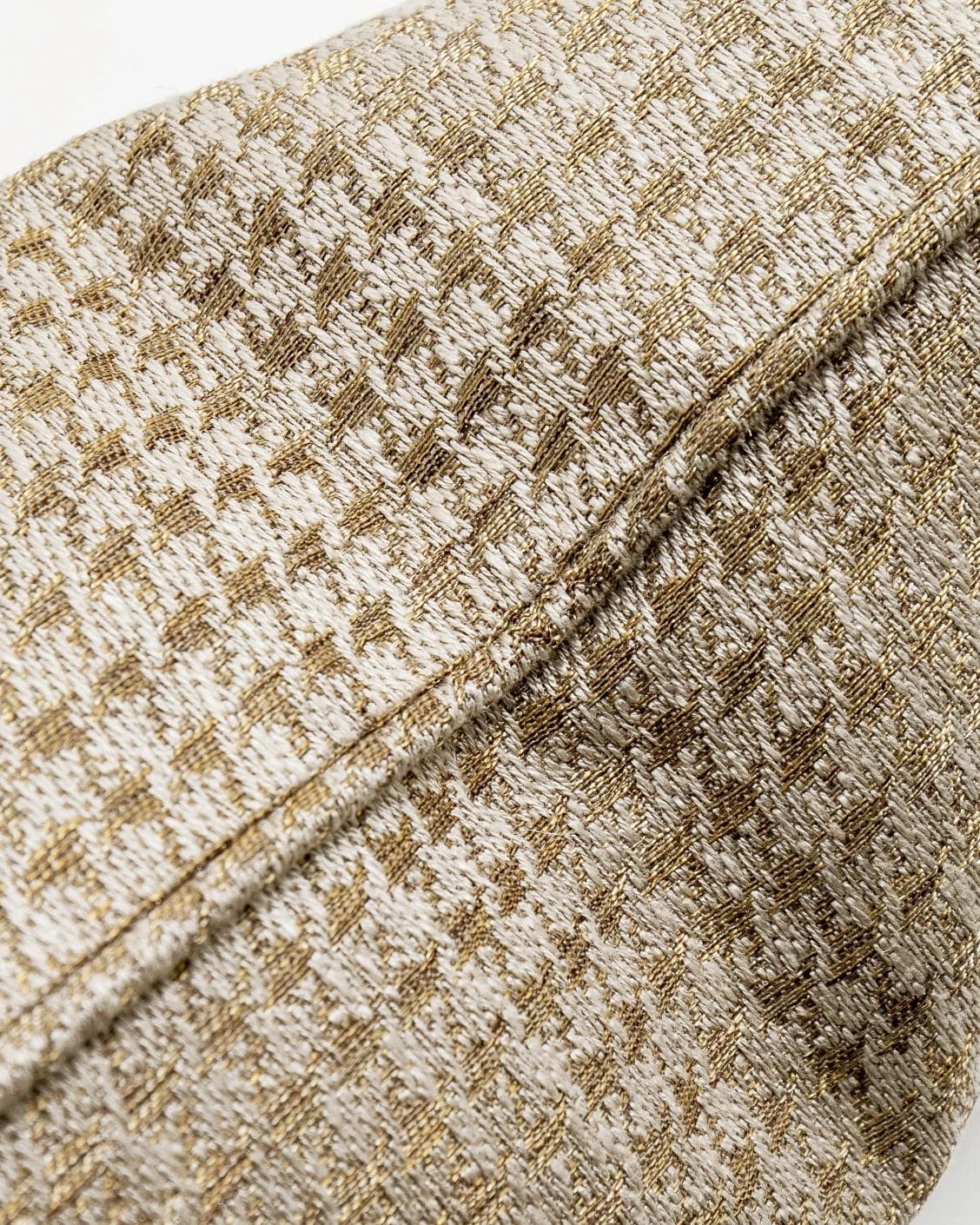 Leo Klimt II cushion in gold, shown in a product top view as image 7