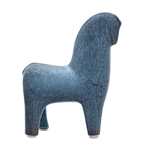 London Arneson I statues and sculptures in blue, shown in a product front view as image 1