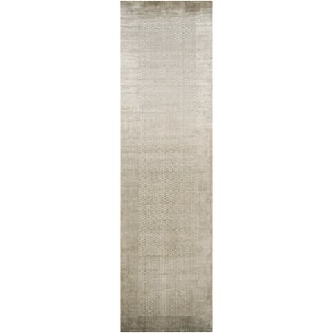 Luna Sandy carpets in beige, shown in a product top view as image 1