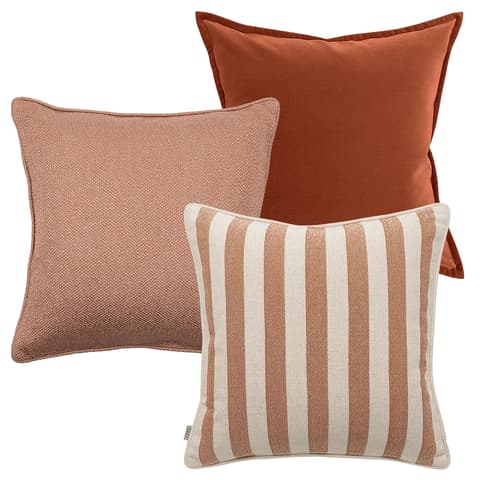 Lux Bundle bundle - indoor in rust and pink, shown in a product front view as image 1