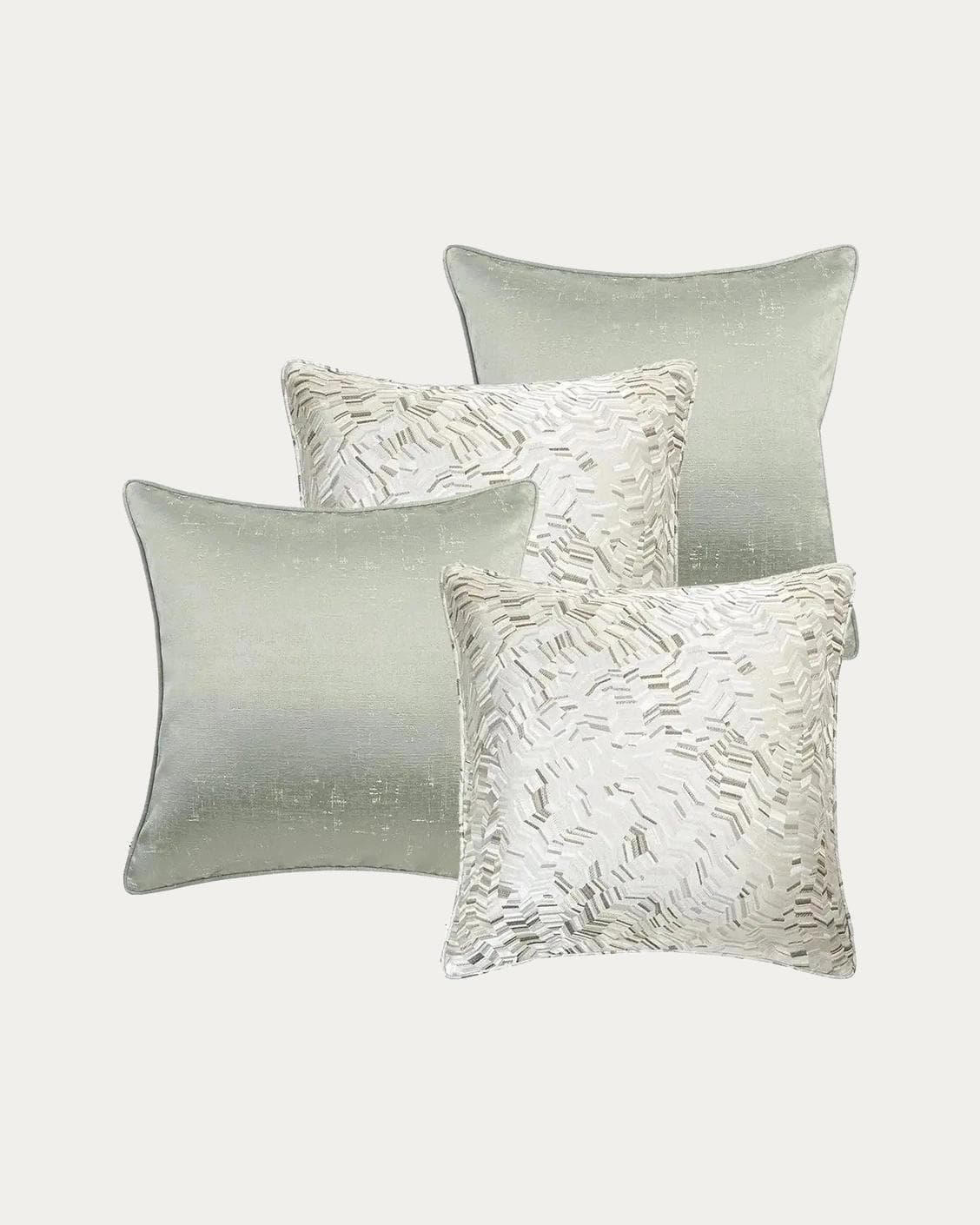 Marjorie Bundle bundle - indoor in silver, grey and green, shown in a product front view as image 1