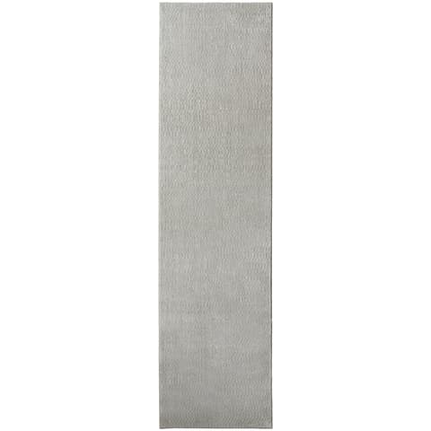 Maverick Sandy carpets in beige, shown in a product top view as image 1