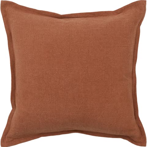 Mel Brick single - indoor in rust, shown in a product front view as image 1