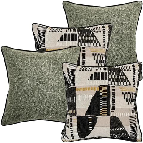 Melaina Bundle bundle - indoor in green, black and beige, shown in a product front view as image 1