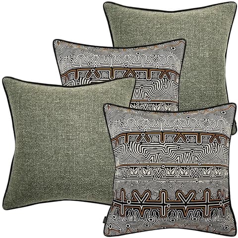 Mika Bundle bundle - indoor in black, silver and green, shown in a product front view as image 1