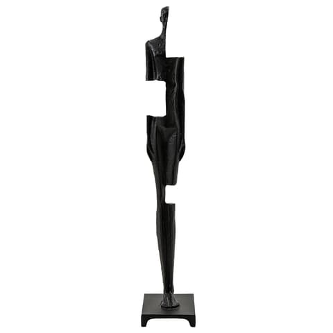Morgan Rodin statues and sculptures in black, shown in a product front view as image 1