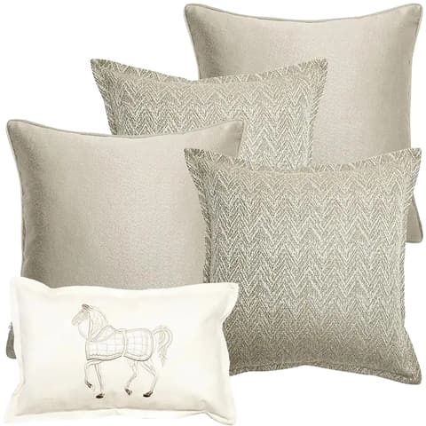 Sugar Bundle bundle - indoor in gold, beige and white, shown in a product front view as image 1