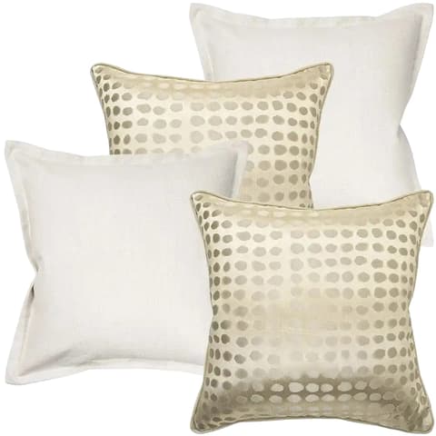 Myla Bundle bundle - indoor in white, beige and gold, shown in a product front view as image 1