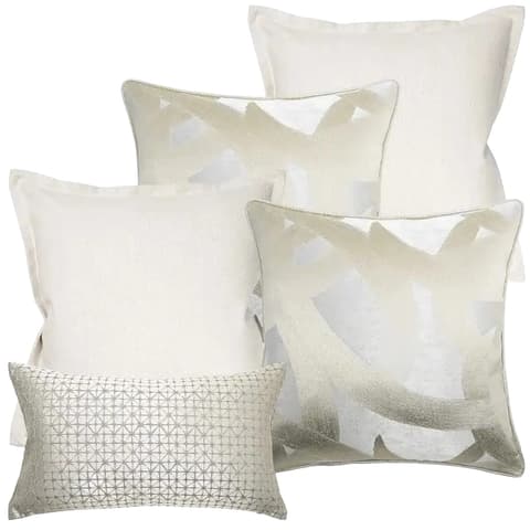 Jose Bundle bundle - indoor in white, silver and beige, shown in a product front view as image 1