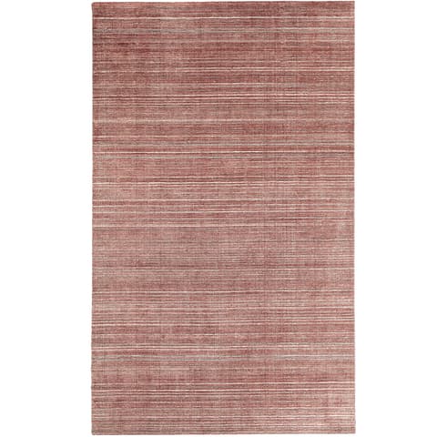 Rita Rosso II carpets in red, shown in a product top view as image 1