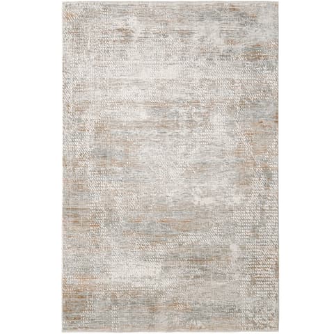 Savanna Sandy carpets in beige and rust, shown in a product top view as image 1