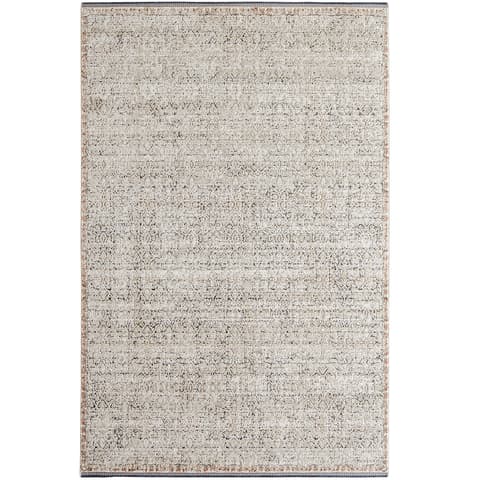 Sheldon Dune carpets in beige, shown in a product top view as image 1