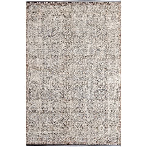 Sheldon Ebony carpets in black and beige, shown in a product top view as image 1