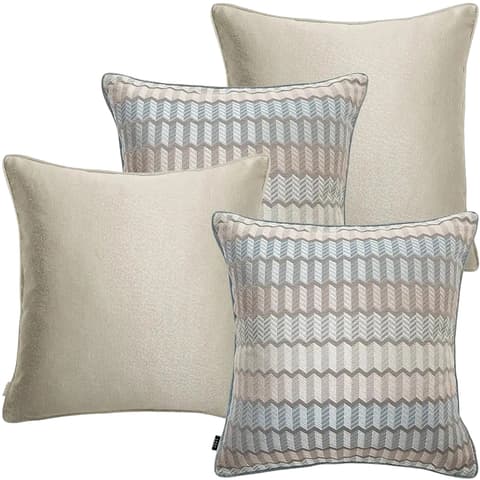 Evie Bundle bundle - indoor in silver, blue, gold and beige, shown in a product front view as image 1