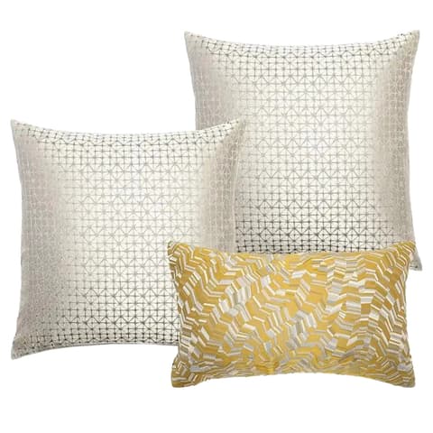 Reema Bundle bundle - indoor in silver, yellow and white, shown in a product front view as image 1