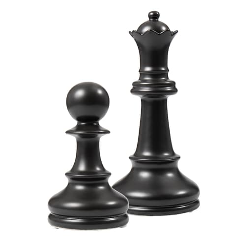 Stefano Arneson statues and sculptures in black, shown in a product front view as image 1
