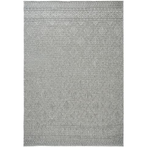 Summer Ashton carpets in grey, shown in a product top view as image 1