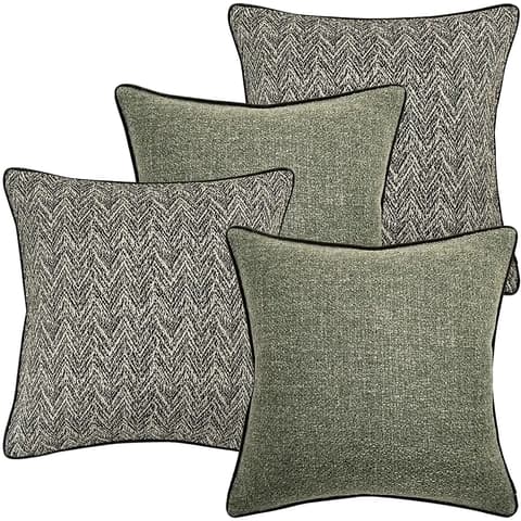 Ghida Bundle bundle - indoor in black and green, shown in a product front view as image 1