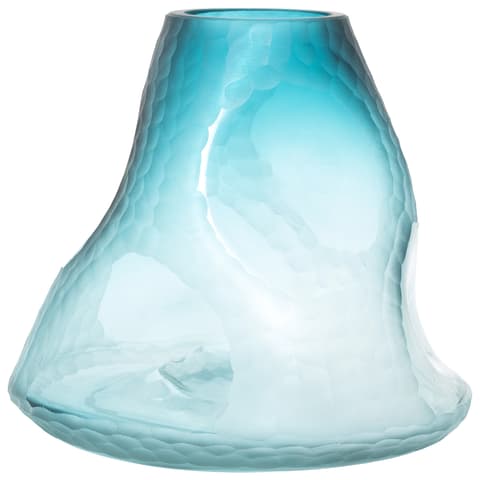 Tiffany Storms vases in turquoise, shown in a product front view as image 8